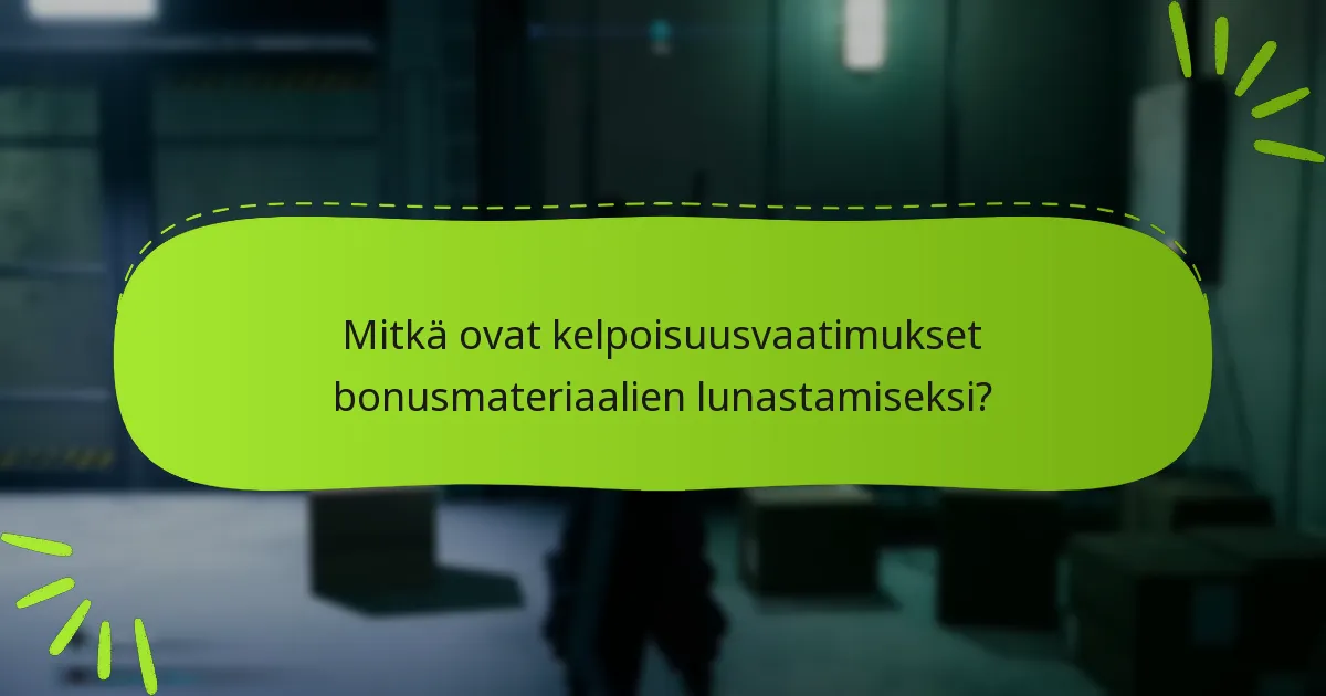 Miksi bonusmateriaaleja tarjotaan Final Fantasy VII Remakessa?
