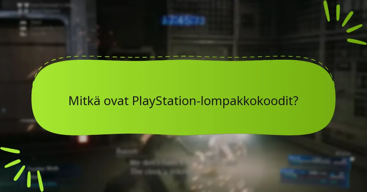 Mitkä lisäsisällöt voidaan ostaa lompakkokoodilla Final Fantasy VII Remake -pelissä?