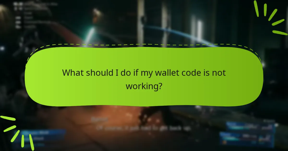 Which platforms support wallet codes for Final Fantasy VII Remake?
